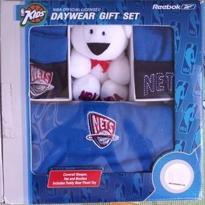 NJ Nets Baby Daywear Gift Set (Official Licensed)